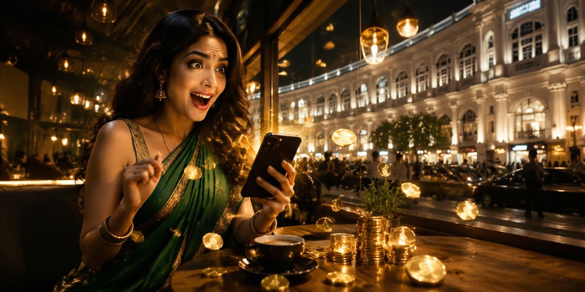 Mobile casino gaming ambiance in Delhi Connaught Place